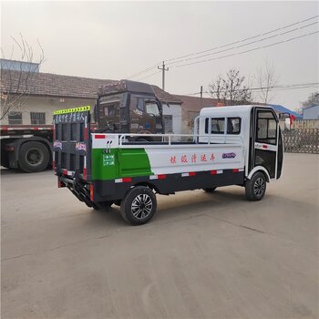 南京工業電動垃圾桶運輸車廠家,10桶垃圾桶運輸車